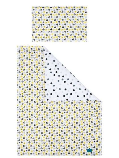 3-dielne posteľné obliečky Belisima Mačiatka 90/120 žlté - Žltá