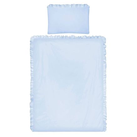 3-dielne posteľné obliečky Belisima PURE 100/135 blue - Modrá