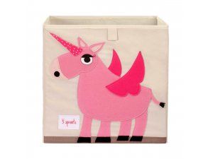3 SpreUTS Úložný box Unicorn Pink