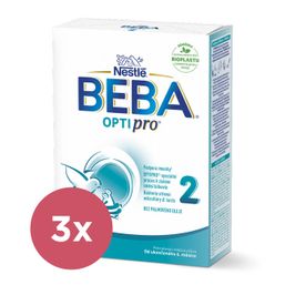 3x BEBA OPTIPRO® 2 Mlieko pokračovacie, 500 g