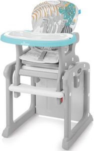 Baby design jedálenská stolička Candy 05 tyrkys