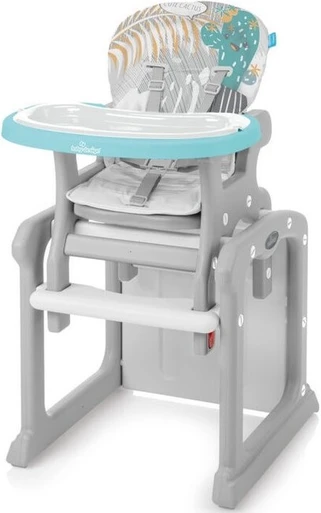 Baby design jedálenská stolička Candy 05 tyrkys