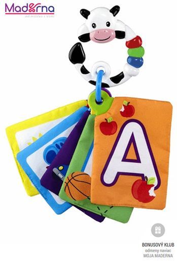 Baby Einstein Karty zábavno-vzdelávacie Take Along Discovery Cards™ písmená 0m+