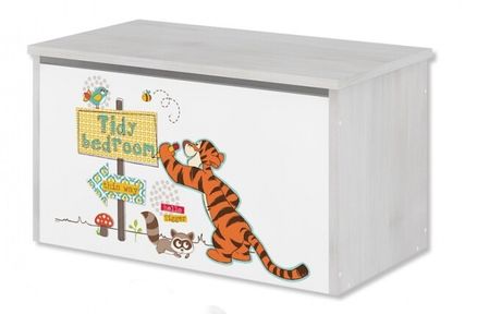 BabyBoo Box na hračky, truhla Disney - Medvedík PÚ a tigrík, D19