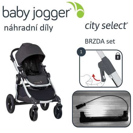 BabyJogger BRZDA set CITY SELECT