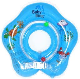 Unikátne plávacie koleso Baby ring 3-36m, Modrá