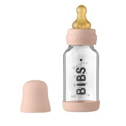 BIBS Baby Bottle sklenená fľaša 110ml Blush