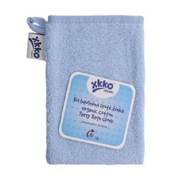 Kikko BIO bavlnené froté žinka XKKO Organic - Baby Blue