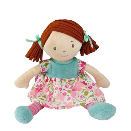 Bonikka Dames látková bábika malá Malá Katy – ružovo-modré šaty