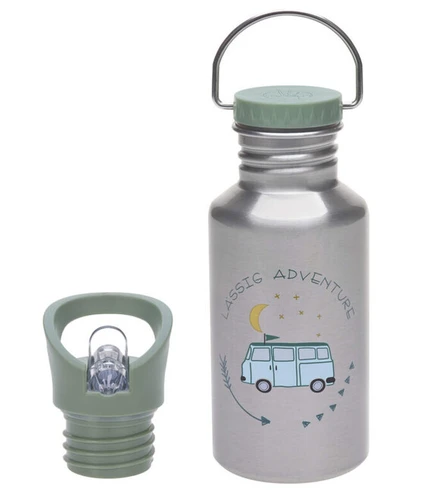 Lässig KIDS Bottle Stainless Steel Adventure Bus fľaša