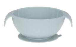 Lässig BABIES Bowl Silicone blue with suction pad detská mištička