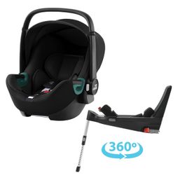 BRITAX Autosedačka Baby-Safe 3 i-Size Flex Base 5Z Bundle, Space Black Space Black