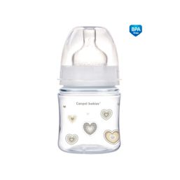 Canpol babies Antikoliková fľaša so širokým hrdlom EasyStart 120 ml PP NEWBORN BABY béžová