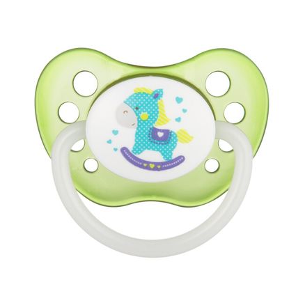 Canpol babies Kaučukový cumlík s ortodontickou špičkou 0-6m TOYS