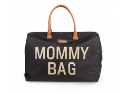 CHILDHOME - Prebaľovacia taška Mommy Bag Big Black Gold