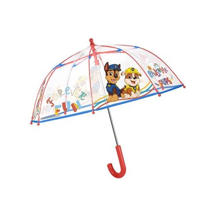 Chlapčenský dáždnik Perletti Paw Patrol transparent - Multicolor