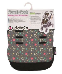 CuddleCo Comfi-Cush, Vložka do kočíka, 80x33cm, Farebné hviezdy