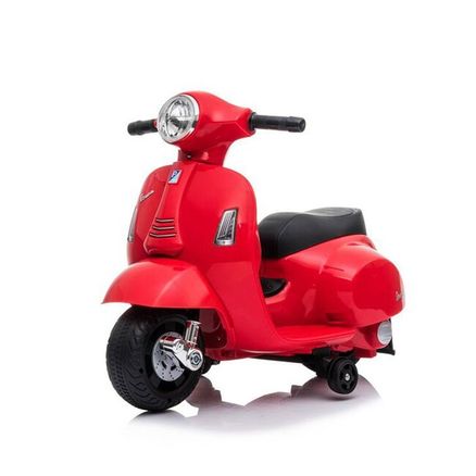 Detská elektrická motorka Baby Mix Vespa červená - Červená