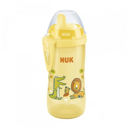 Detská fľaša NUK Kiddy Cup 300 ml žltá - Žltá