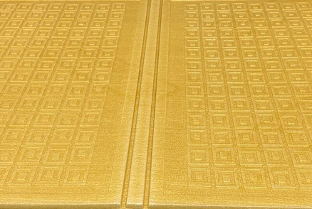 Detská skladacia podložka GOLD 200x140cm - hrubá, CASMATINO