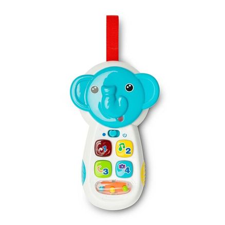 Detská vzdelávacia hračka Toyz sloník telefón - Multicolor