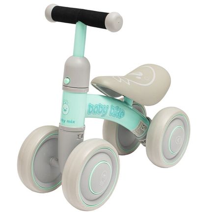 Detské odrážadlo Baby Mix Baby Bike Fruit green - Zelená
