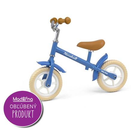 Detské odrážadlo bicykel Milly Mally Marshall Blue - Modrá