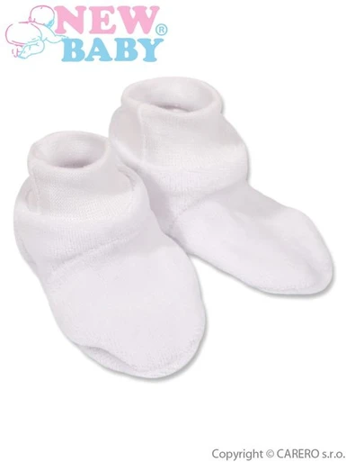 Detské papučky New Baby biele - Biela