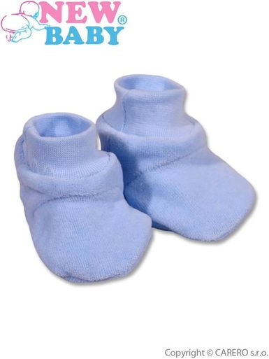 Detské papučky New Baby modré - Modrá