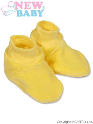 Detské papučky New Baby žlté - Žltá