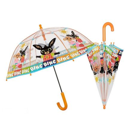 Detský dáždnik Perletti Bing transparent - Multicolor