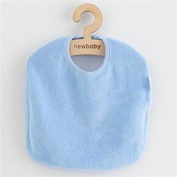 Detský froté podbradník New Baby Comfortably blue - Modrá
