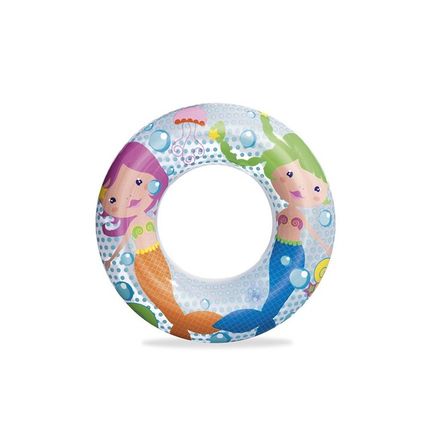 Detský nafukovací kruh Bestway 51cm Morské panny - Multicolor