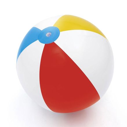 Detský nafukovací plážový balón Bestway 51 cm pruhy - Multicolor