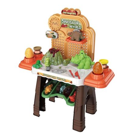 Detský stôl svet dinosaurov BABY MIX - Oranžová