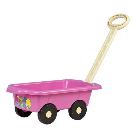 Detský vozík Vlečka BAYO 45 cm rúžový - Ružová