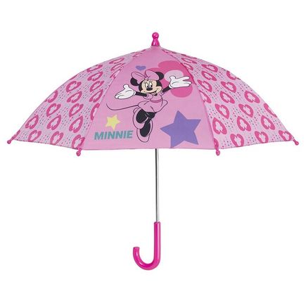 Dievčenské dáždnik Perletti Minnie Mouse - Ružová