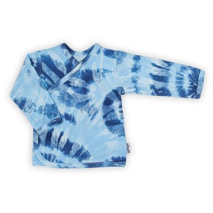 Dojčenská bavlněná košilka Nicol Tomi - Modrá