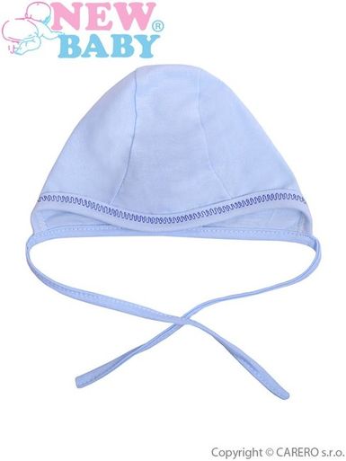 Dojčenská čiapočka New Baby - Modrá