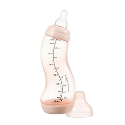 Dojčenská S-fľaška Difrax antikoliková ružová 250 ml