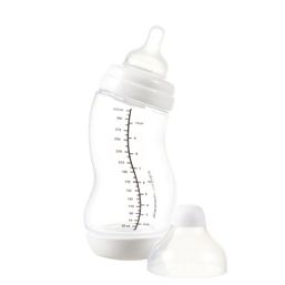Dojčenská S-fľaška Difrax antikoliková široká biela 310 ml