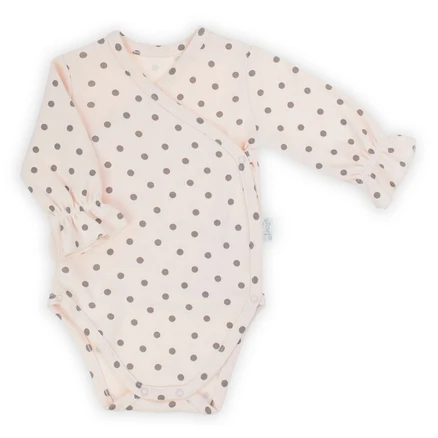 Dojčenské bavlnené body s bočným zapínaním Nicol Sara - Podľa obrázku