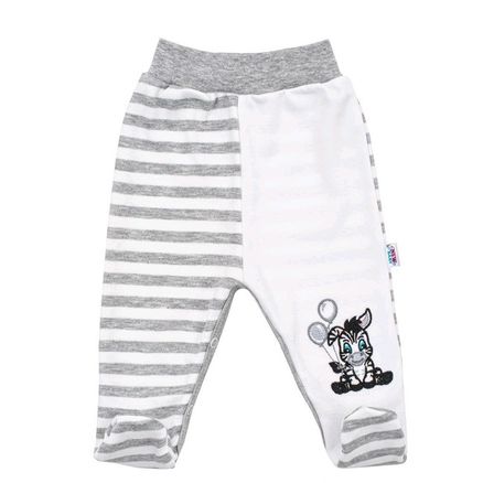 Dojčenské polodupačky New Baby Zebra exclusive - Biela