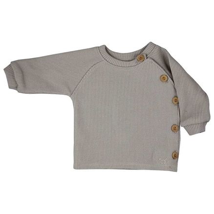 Dojčenské tričko s dlhým rukávom Koala Pure beige - Béžová
