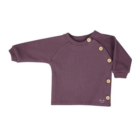 Dojčenské tričko s dlhým rukávom Koala Pure purple - Fialová