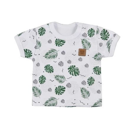 Dojčenské tričko s krátkym rukávom Koala Nature - Zelená