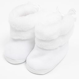 Dojčenské zimné kozačky New Baby biele 0-3 m - Biela