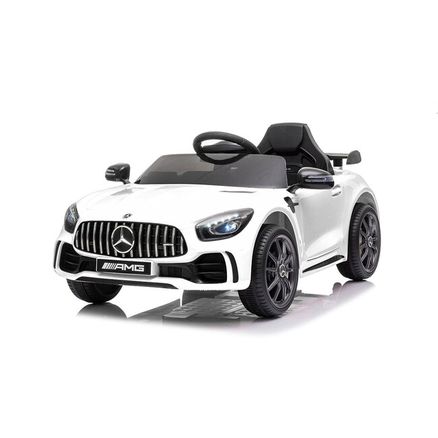 Elektrické autíčko Mercedes - Benz GTR-S AMG Baby Mix - Biela