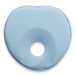 Ergonomický dojčenský vankúšik New Baby podporujúce správne tvarovanie hlavy dieťaťa - Modrá