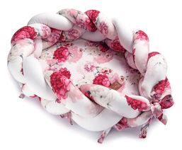 FLOO FOR BABY Luxusné mäkké hniezdo pre bäbetko- FLOWERS
